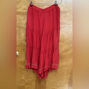 Free People Groucho Culotte Skirt xs